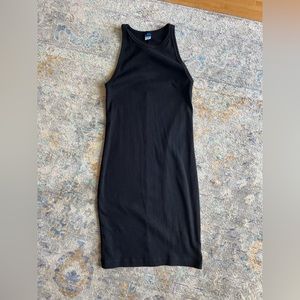 Old Navy ribbed fitted midi dress